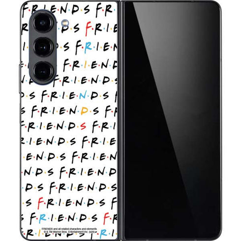 Warner Bros FRIENDS Pattern Galaxy Z Fold5 5G Skin